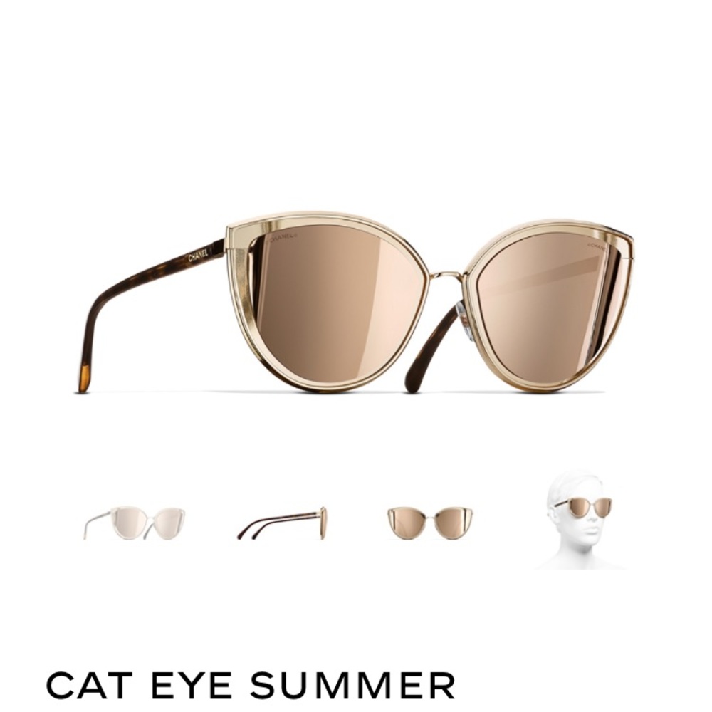 Chanel Cat Eye Summer Sunglasses